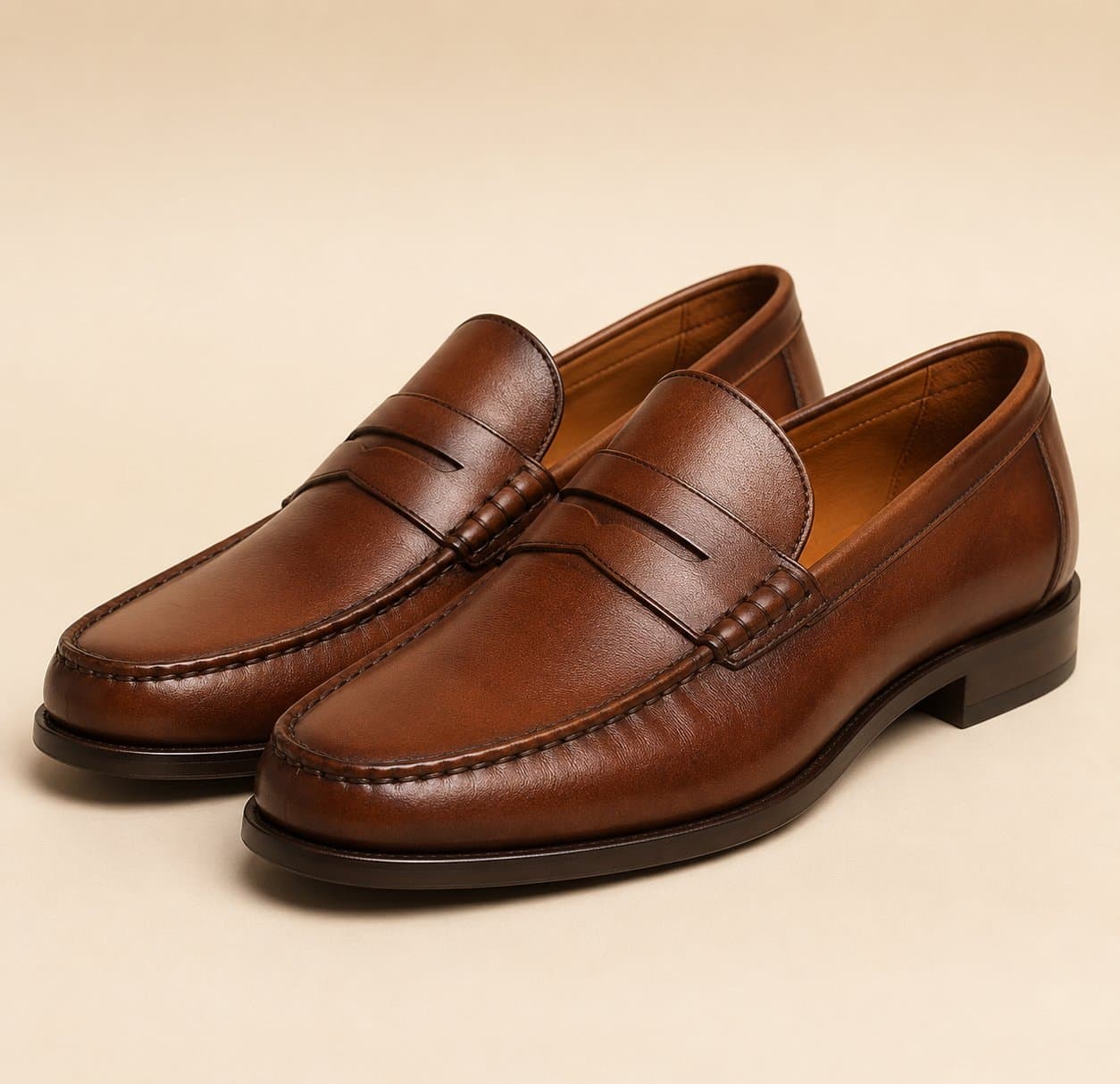 Handcrafted loafers — KAIM Footwear manufacturer in Agra
